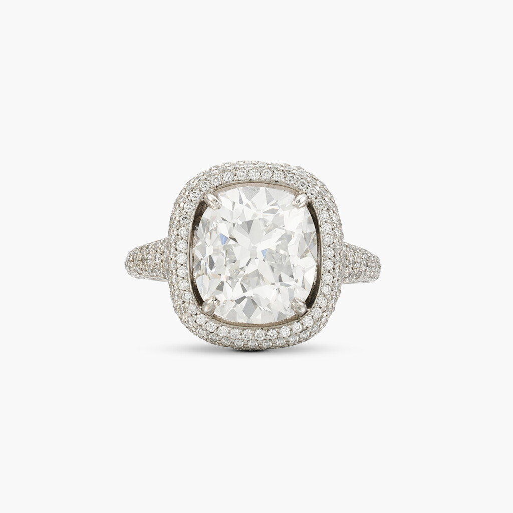 View full screen - View 1 of Lot 104. Diamond Ring .