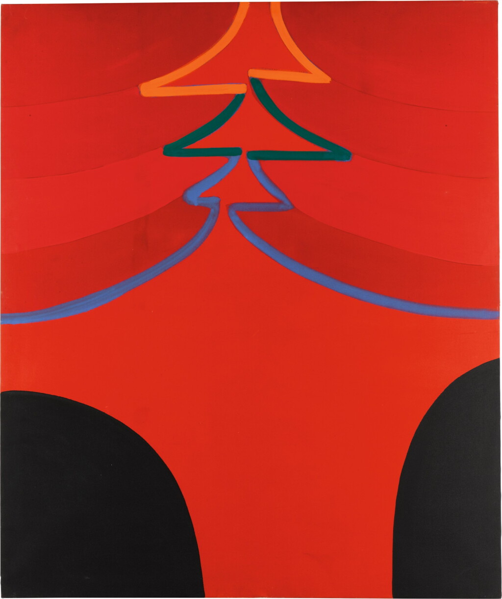 View full screen - View 1 of Lot 703. SIR TERRY FROST, R.A. | ASCENT + RED MIDLAND.