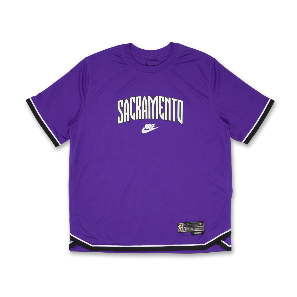 View full screen - View 1 of Lot 262. DeMar DeRozan Sacramento Kings 2024-2025 Game Worn Classic Edition Warmup Top .
