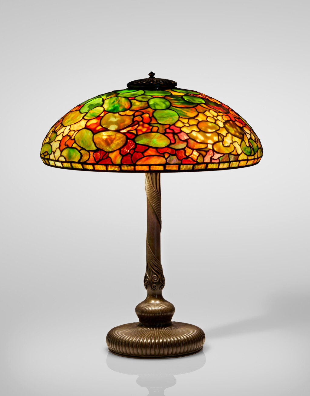 View full screen - View 1 of Lot 342. "Nasturtium" Table Lamp.