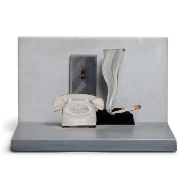 View full screen - View 1 of Lot 79. Maquette Study for Still Life #56.