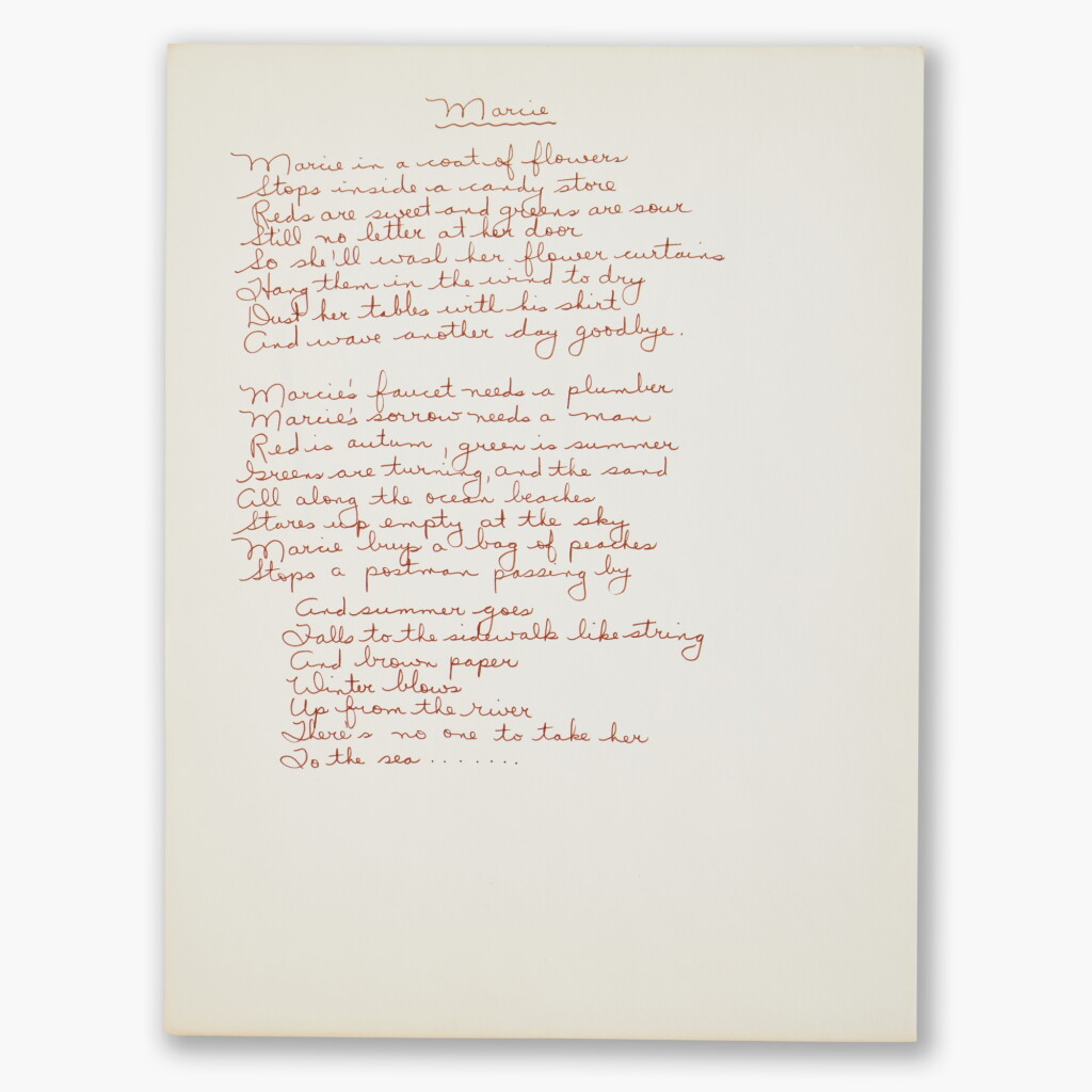 View full screen - View 1 of Lot 94. Joni Mitchell.