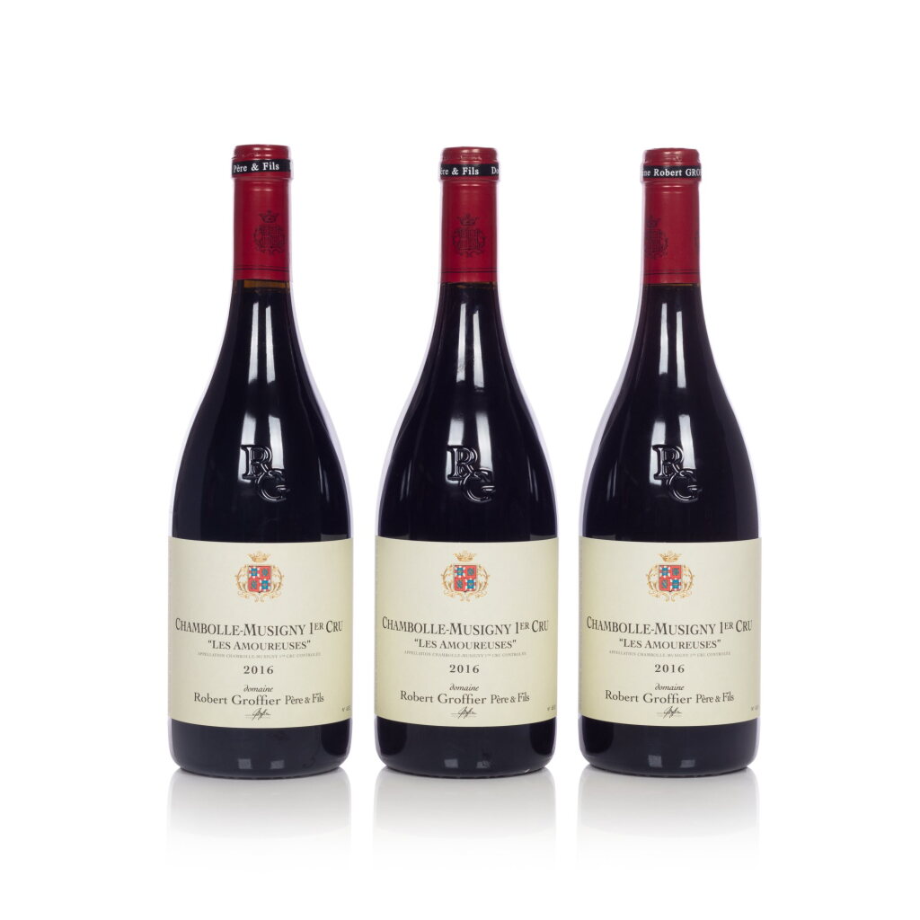 View full screen - View 1 of Lot 43. Chambolle Musigny, Les Amoureuses 2016 Robert Groffier (12 BT).