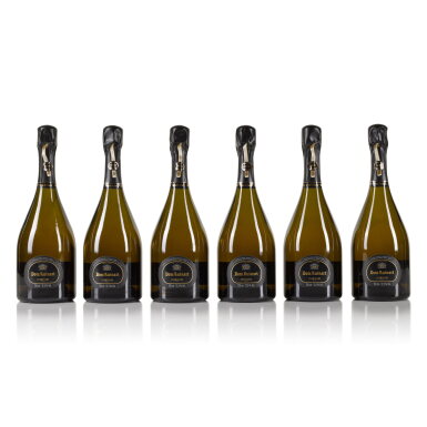 View full screen - View 1 of Lot 824. Dom Ruinart, Blanc de Blancs 2002 (6 BT).