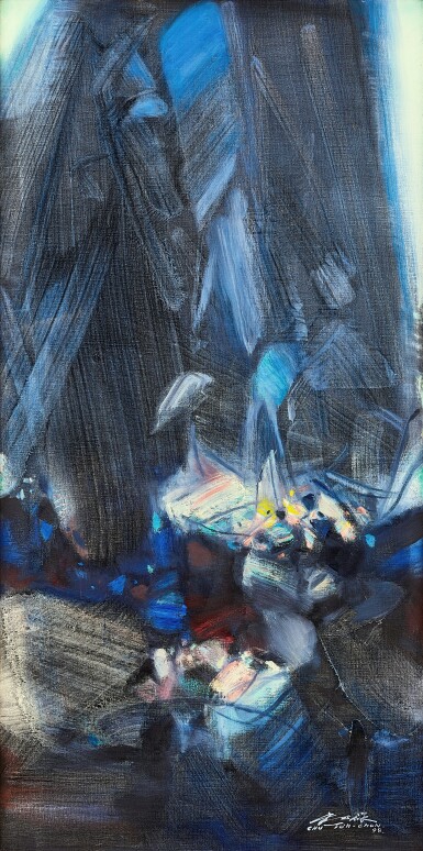 View full screen - View of Chu Teh-Chun 朱德群 | Demeur des songes 夢之鄉.