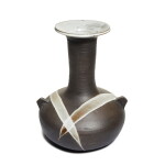 Monumental Vase with Tall Neck and Bulbous Body