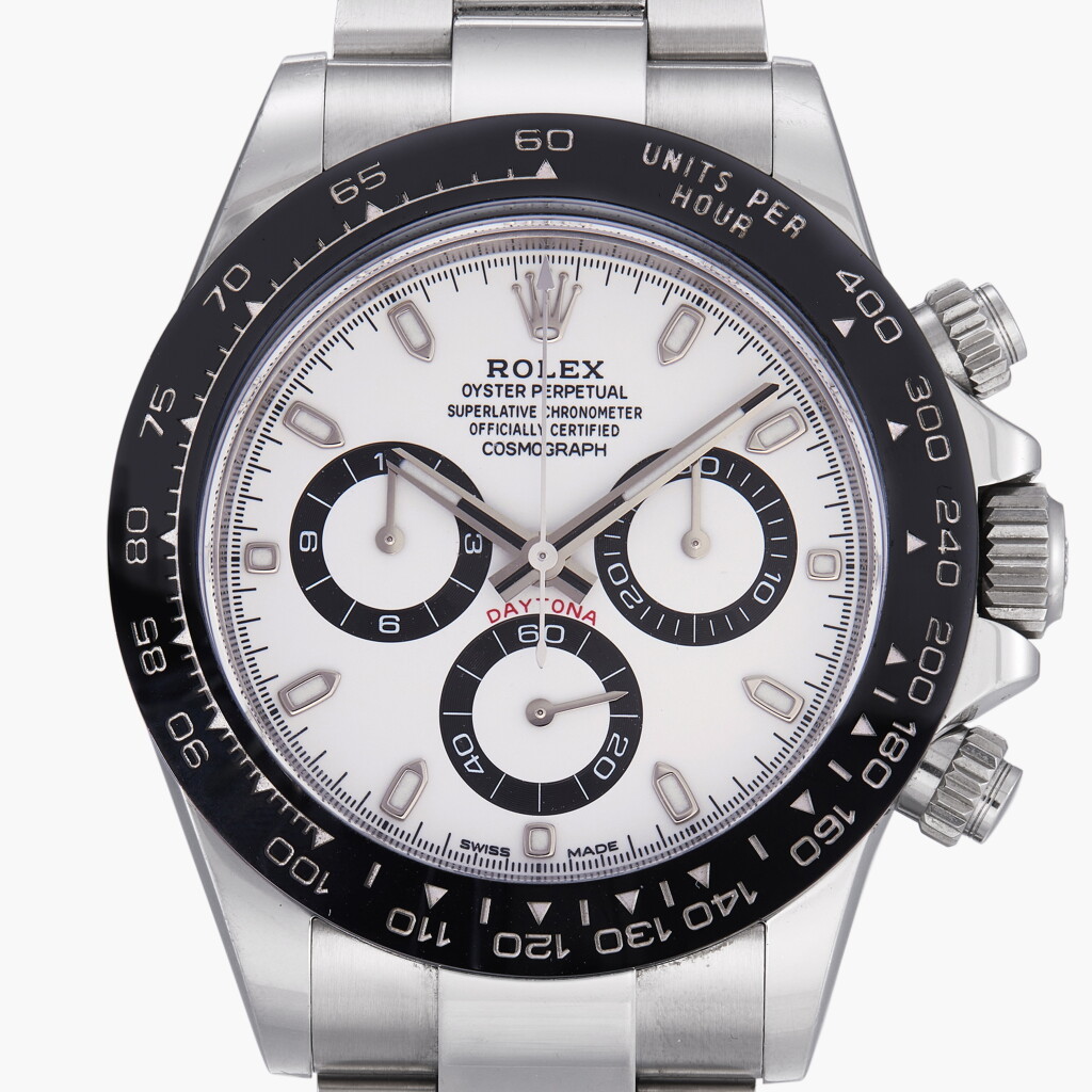 View full screen - View 1 of Lot 5. Daytona, Reference 116500LN | A stainless steel chronograph wristwatch with bracelet | Circa 2019 .