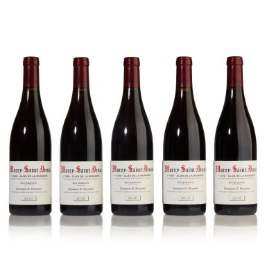 View full screen - View 1 of Lot 341. Morey St. Denis, Clos de la Bussière 2010 Domaine Georges Roumier (5 BT).