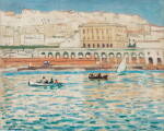 Le port avec barques
