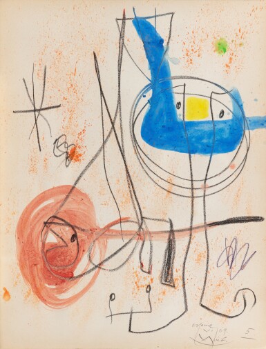 View full screen - View 1 of Lot 154. Sans titre, projet pour un livre ("Pastorales").