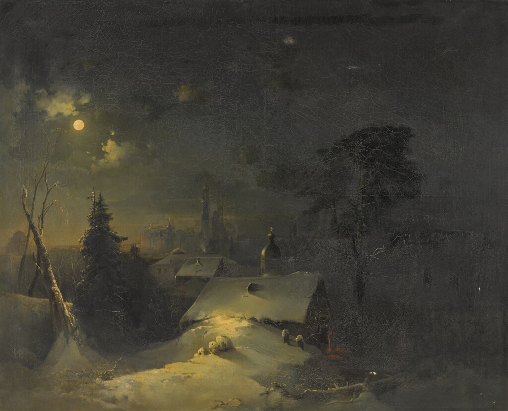 View full screen - View 1 of Lot 383. Winter Landscape.