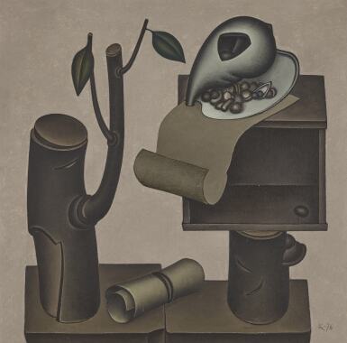 View full screen - View 1 of Lot 474. Still Life with a Broken Seashell.