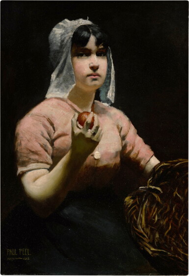 View full screen - View 1 of Lot 232. Frances with the Apple.
