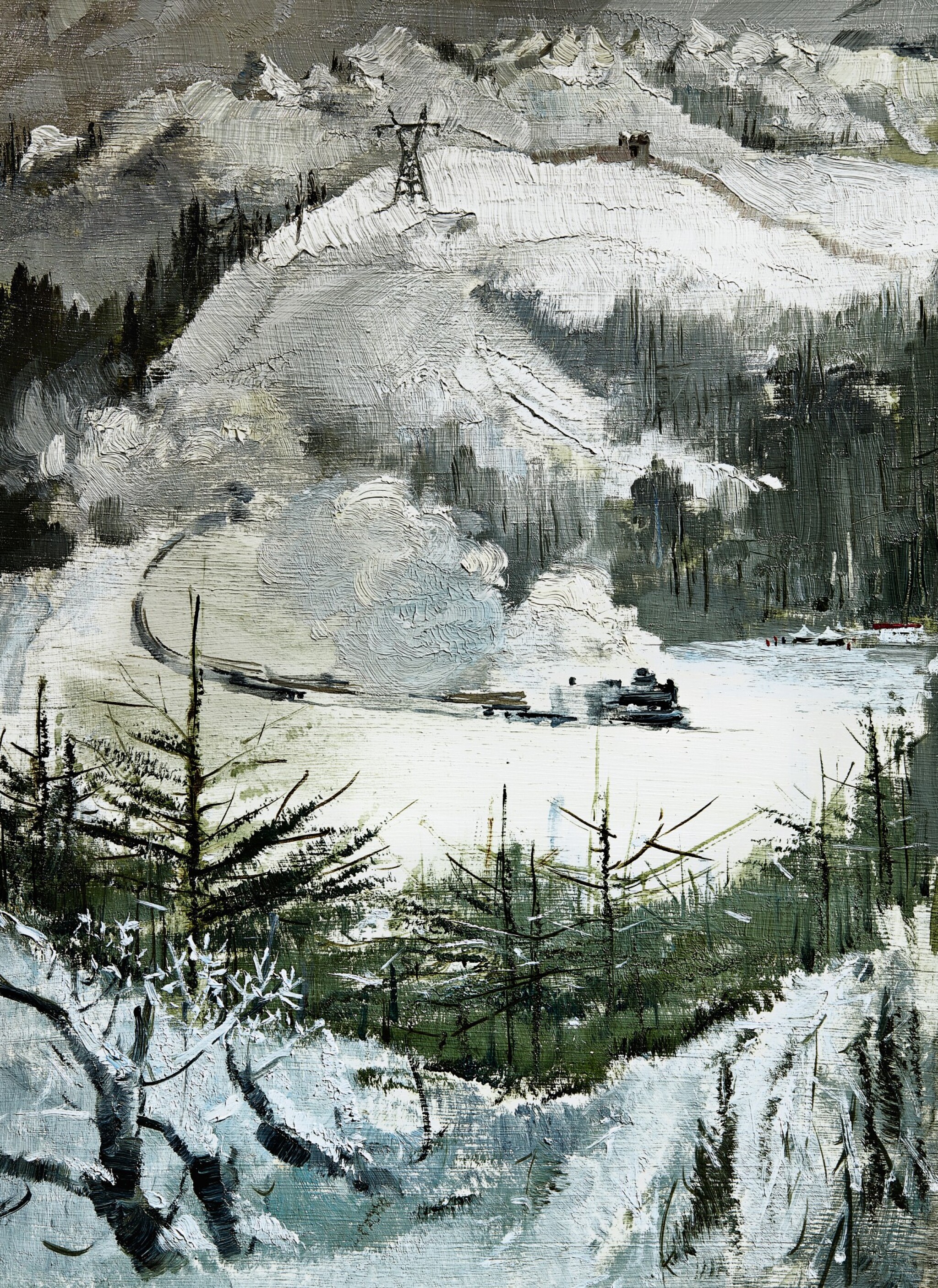 Wu Guanzhong 吳冠中 Scenery Of Northern China 北國風光 Modern Art Evening Sale Sotheby S Wu Guanzhong 吳冠中 Scenery Of Northern China 北國風光 Modern Art Evening Sale Sotheby S