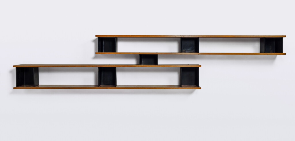 View full screen - View 1 of Lot 7. Charlotte Perriand, "Nuage" Bookshelf.