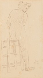 Nu à la chaise