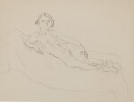 Femme allongée