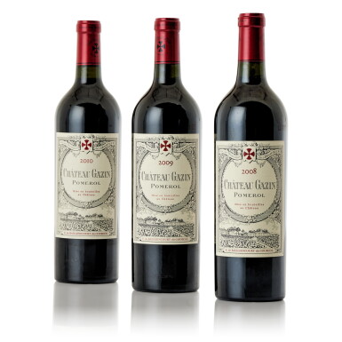 View full screen - View 1 of Lot 8214. Château Gazin 2008 (12 BT).