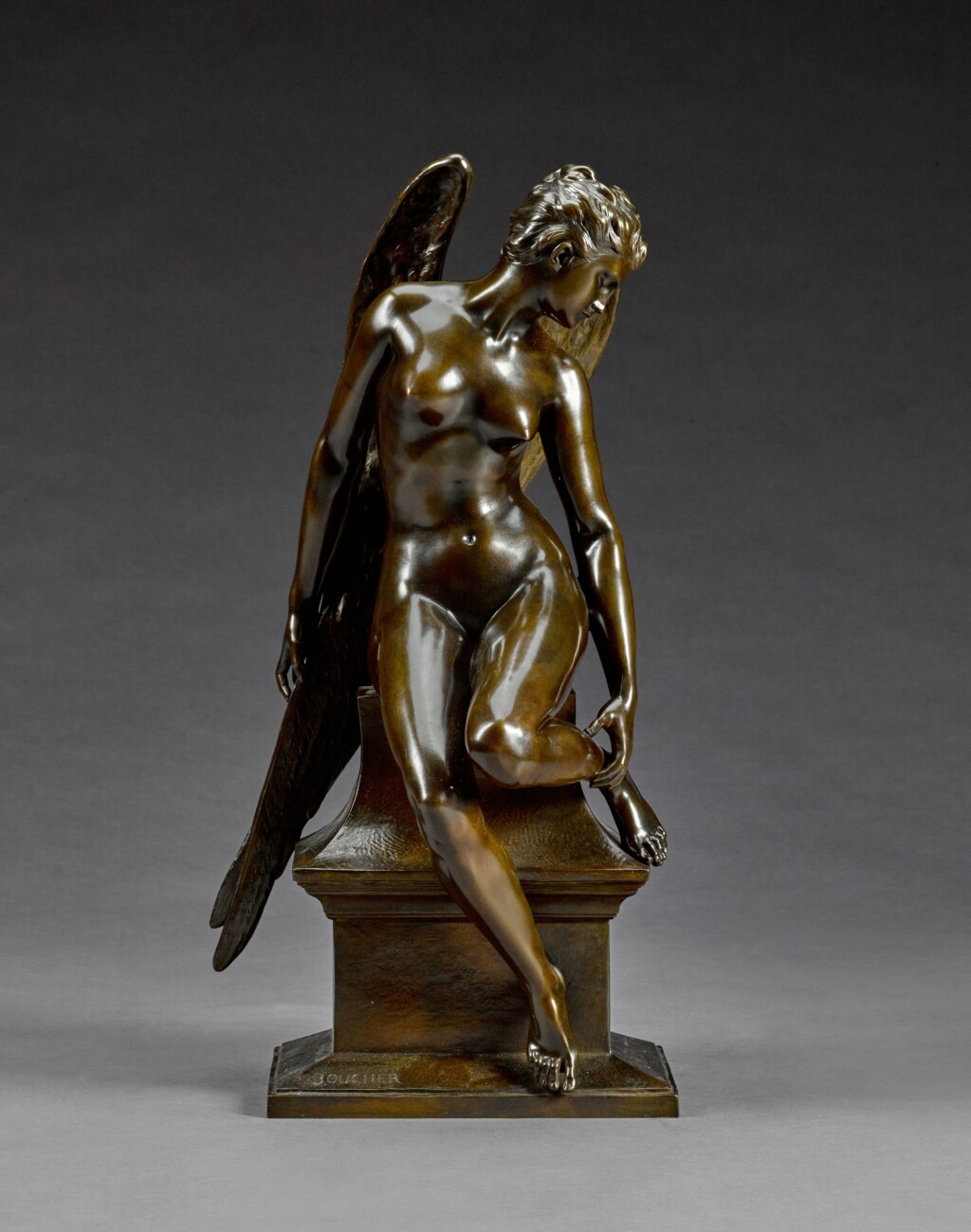 View full screen - View 1 of Lot 9. L'hirondelle blessée (The Wounded Swallow).