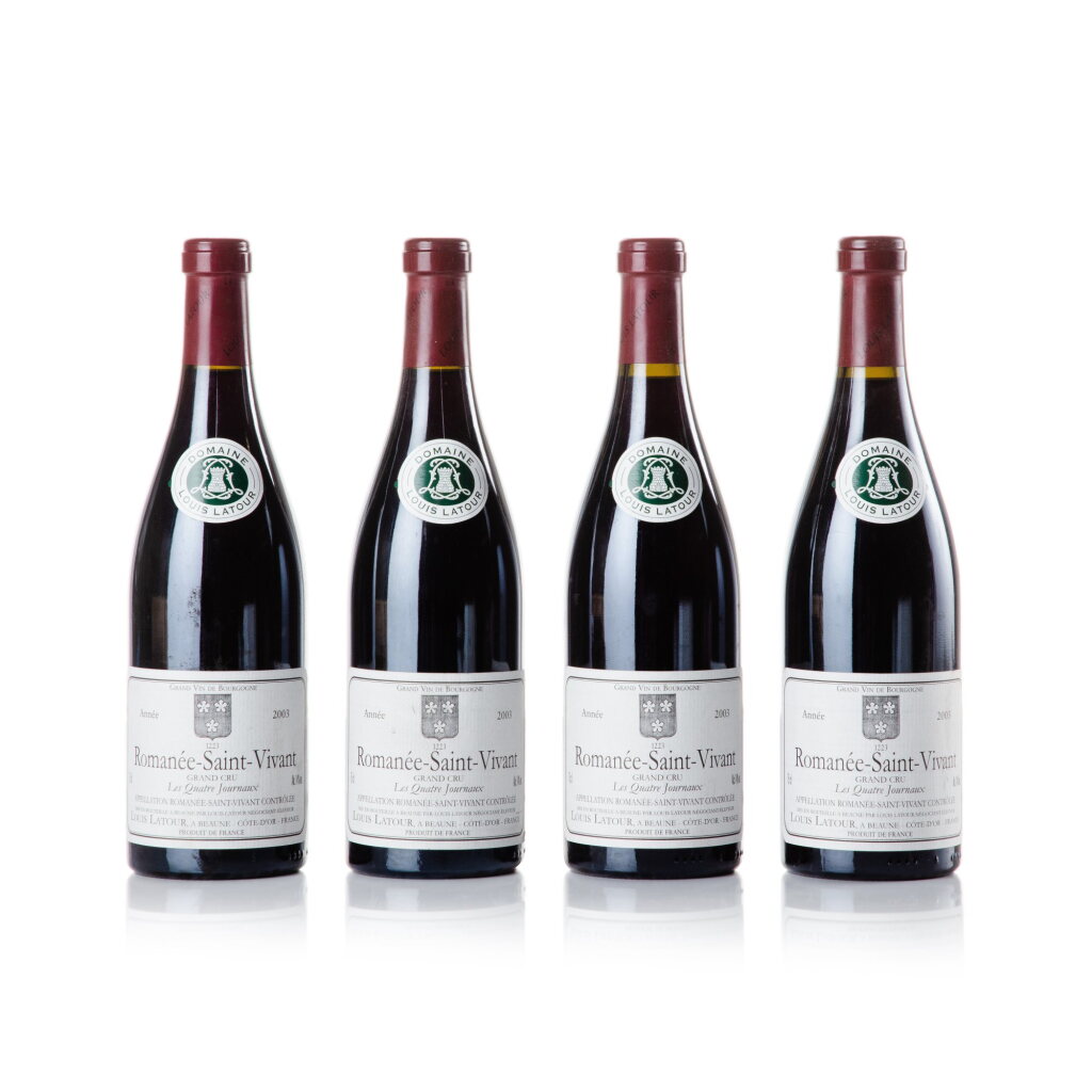 View full screen - View 1 of Lot 20. Romanée St. Vivant, Les Quatre Journaux 2003 Louis Latour (7 BT).