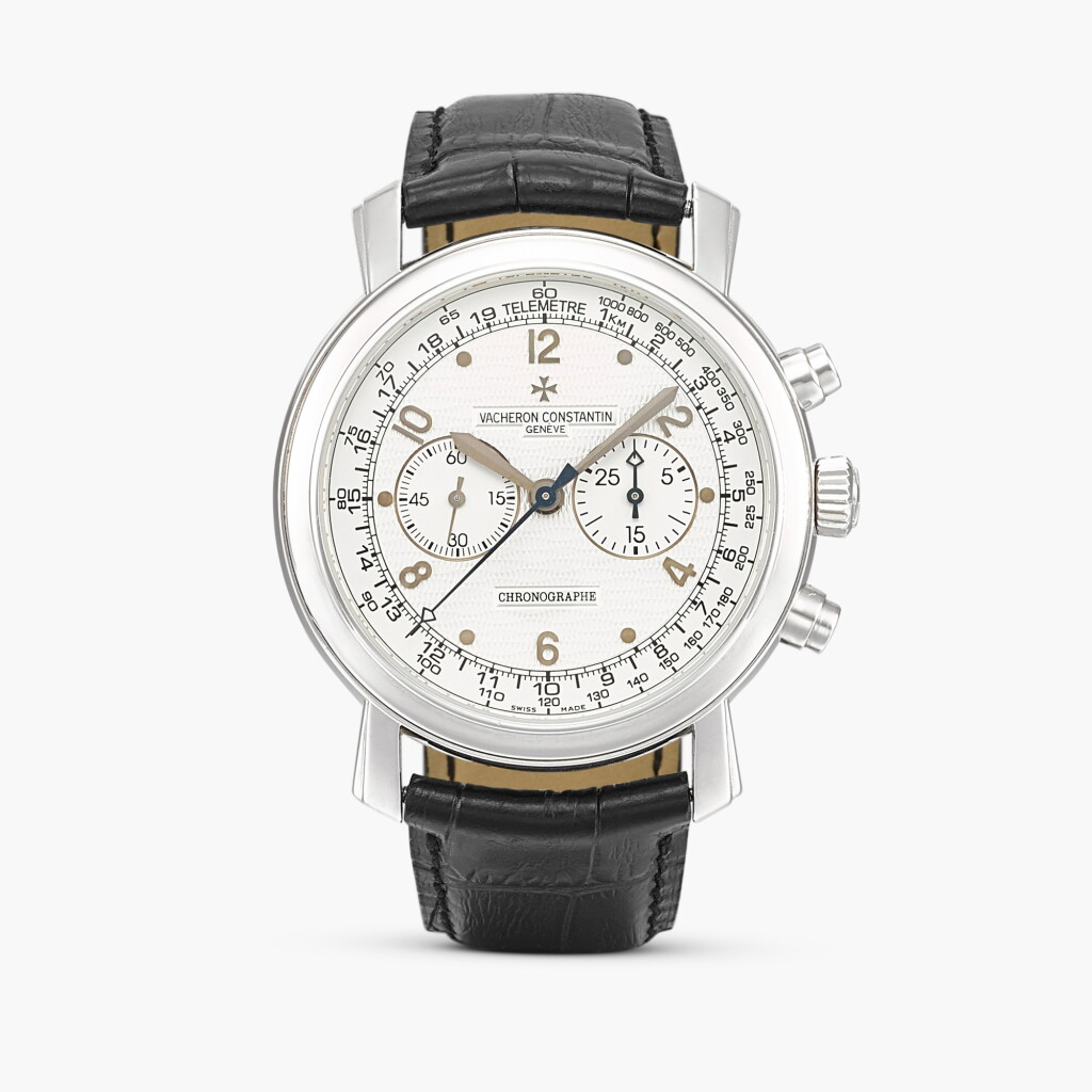 View full screen - View 1 of Lot 8621. Malte Chronographe, Reference 47120 | A white gold chronograph wristwatch, Circa 2007 .