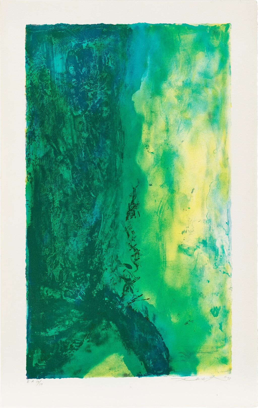 View full screen - View 1 of Lot 2070. Zao Wou-Ki 趙無極 | Sans titre 無題.
