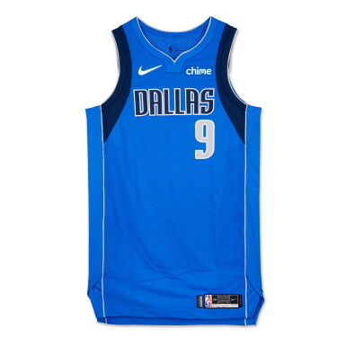 View full screen - View 1 of Lot 18. A.J. Lawson Dallas Mavericks 2023-2024 Game Worn Icon Edition Jersey.