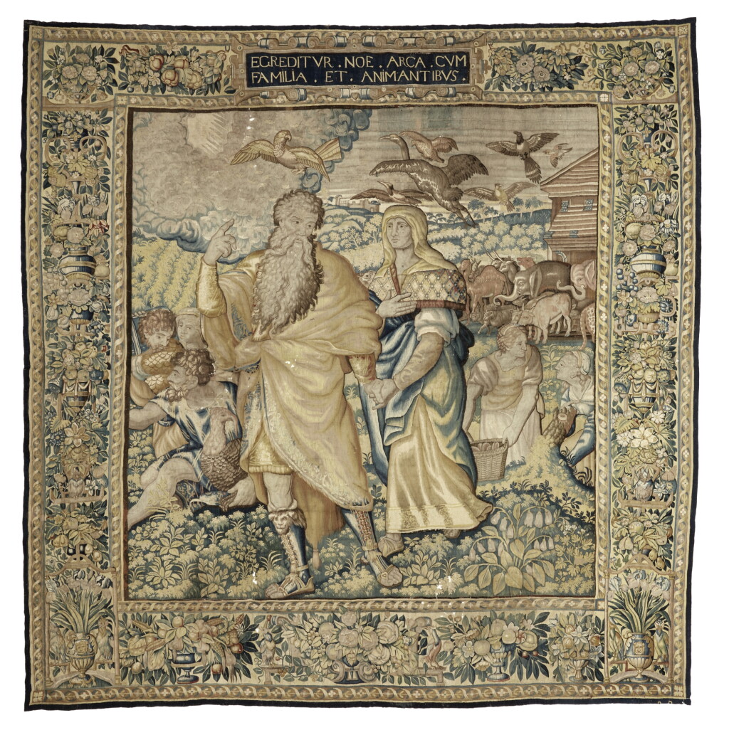 View full screen - View 1 of Lot 88. A Brussels Renaissance Tapestry, After Cartoons by Michel Coxien, Second Half of the 16th Century .