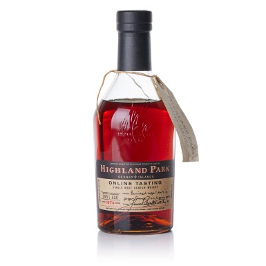 View full screen - View 1 of Lot 3317. Highland Park Online Tasting Limited Edition 52.6 abv 1974 (1 BT70).
