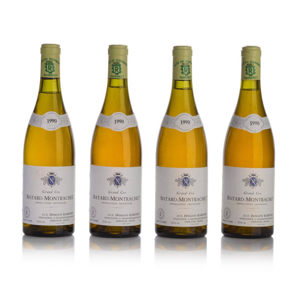View full screen - View 1 of Lot 241. Bâtard Montrachet 1990 Domaine Ramonet (10 BT).
