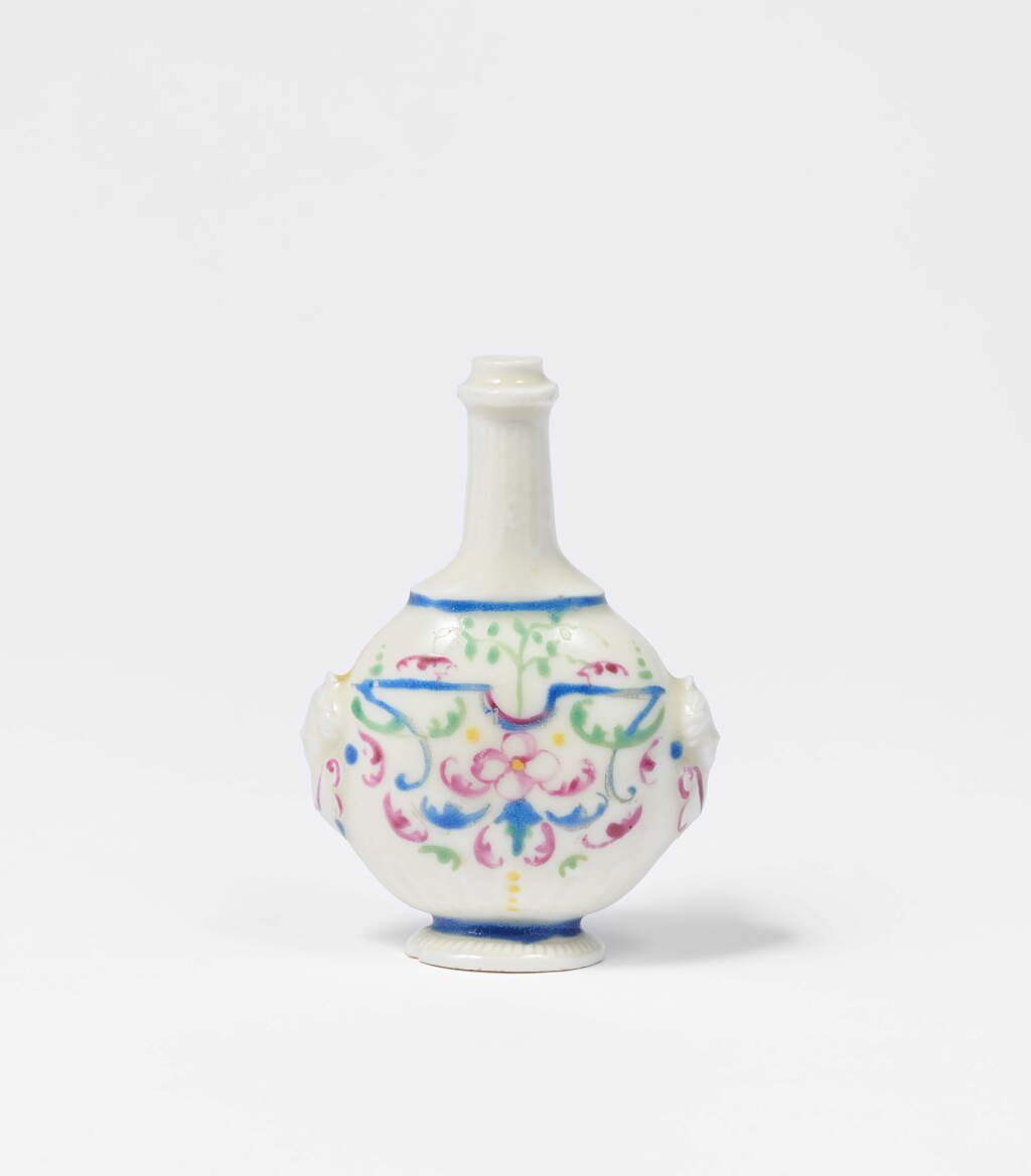 View full screen - View 1 of Lot 23. An Extremely Rare Early Meissen Small Scent-Bottle, Decorated by Johann Georg Funcke, Circa 1713-18.
