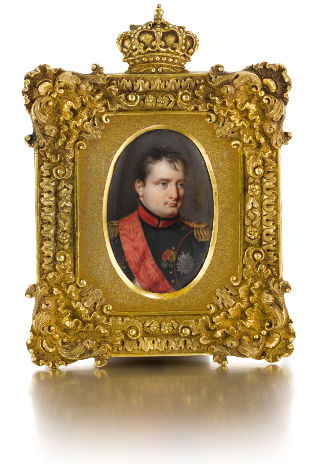 View full screen - View 1 of Lot 55. ATTRIBUTED TO AUBERT-HENRI-JOSEPH PARENT | PORTRAIT OF NAPOLEON I, EMPEROR OF THE FRENCH.