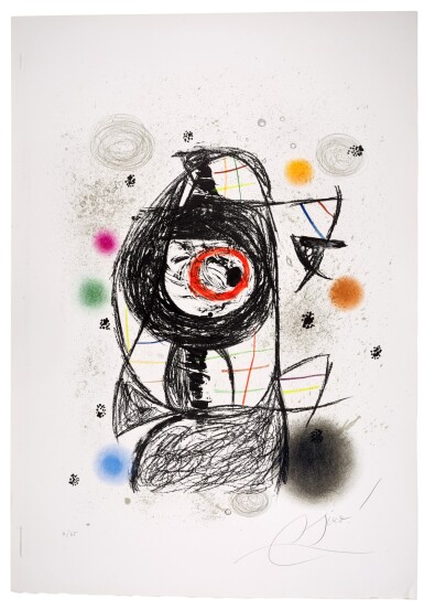 View full screen - View 1 of Lot 57. La Jalouse (Mourlot 1253).