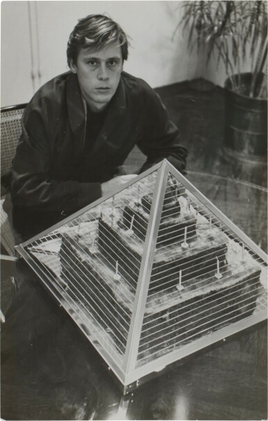 View full screen - View 1 of Lot 1038. 10-24-64 Paul Thek "Birthday Cake of Flesh" at Stable Gallery.