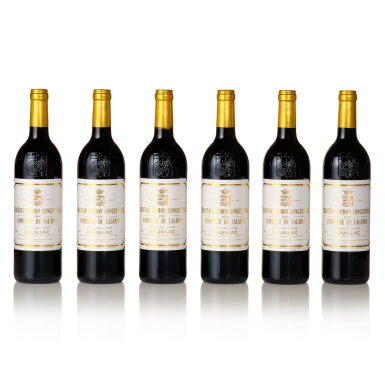 View full screen - View 1 of Lot 294. Château Pichon Longueville, Lalande 1996 (12 BT).