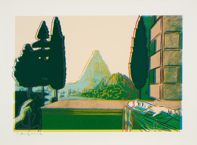 View full screen - View 1 of Lot 13. Details of Renaissance Paintings (Leonardo da Vinci, The Annunciation, 1472) (Feldman & Schellmann II.322).