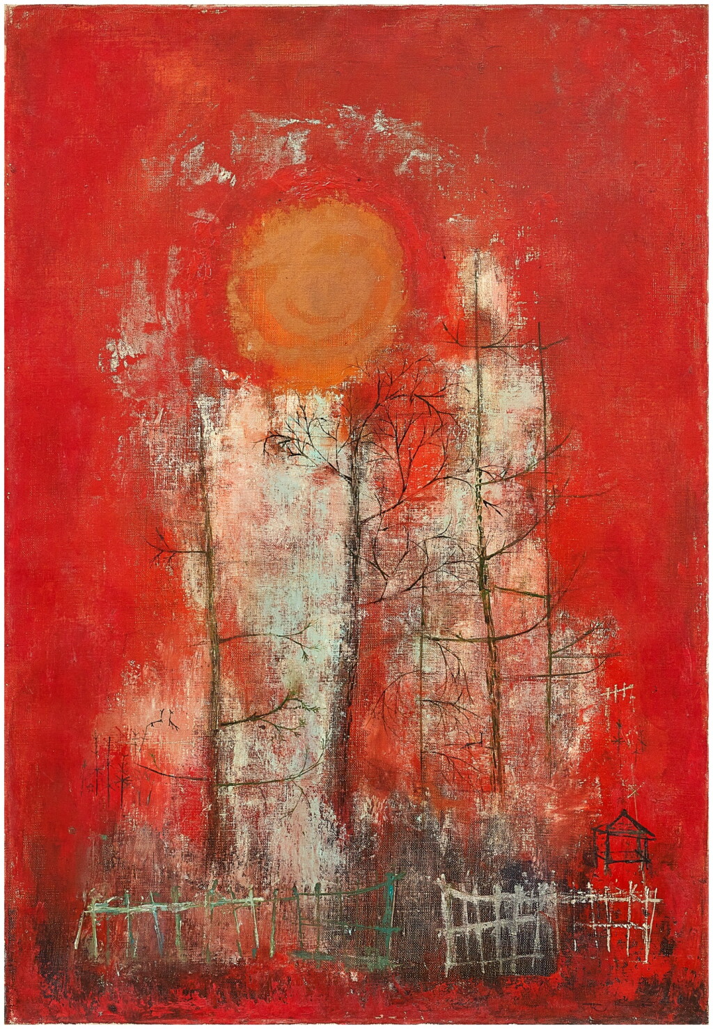 View full screen - View 1 of Lot 2820. Zao Wou-Ki 趙無極 | Sans titre 無題.