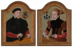 Portraits of Nicolaus von Gail and Sophie von Wedigh