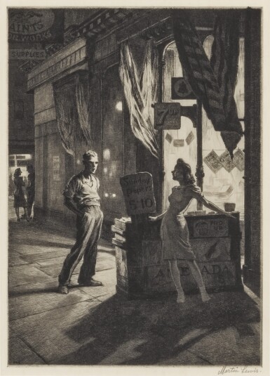 View full screen - View 1 of Lot 130. MARTIN LEWIS | CHANCE MEETING (MCCARRON 131).