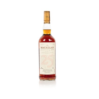 View full screen - View 1 of Lot 115. The Macallan 25 Year Old Anniversary Malt 43.0 abv NV (1 BT75).