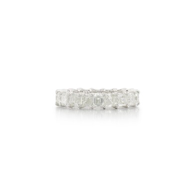View full screen - View 1 of Lot 84. Diamond Eternity Ring .