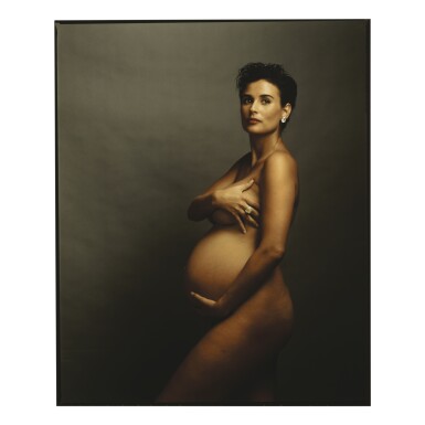 View full screen - View 1 of Lot 35. ANNIE LEIBOVITZ | DEMI MOORE, CULVER CITY, CALIFORNIA.