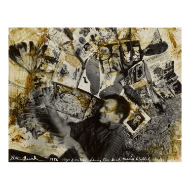 View full screen - View 1 of Lot 86. PETER BEARD | 'NYC FROM NBI FILMING THE DEAD MAN'S WALLET BOOK'.