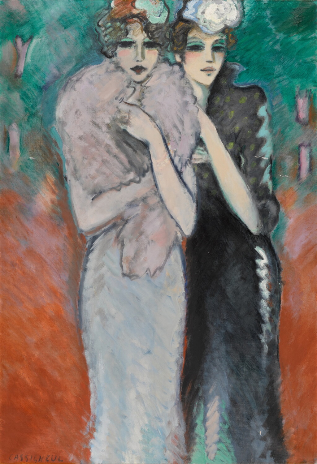 View full screen - View 1 of Lot 276. Les deux amies.
