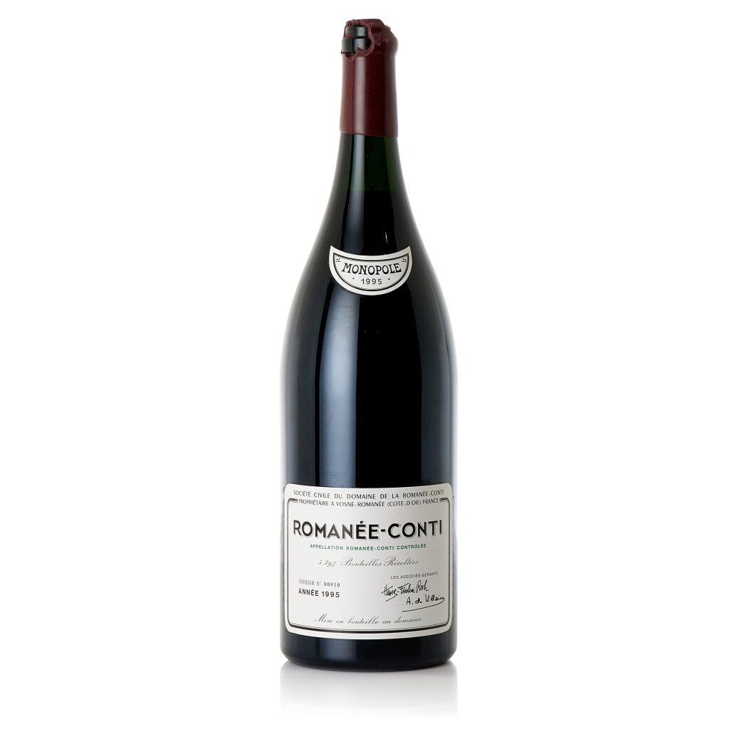 View full screen - View 1 of Lot 2803. Romanée Conti 1995 Domaine de la Romanée-Conti (1 JM30).