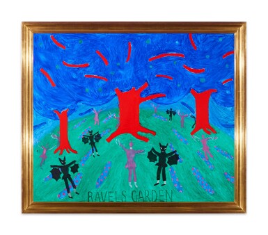 View full screen - View 1 of Lot 217. Ravel's Garden with Night Glow.