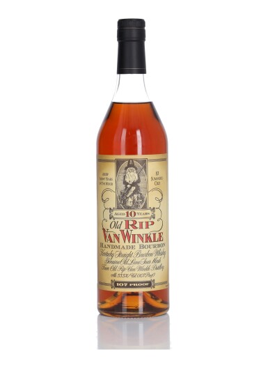 View full screen - View 1 of Lot 175. Old Rip Van Winkle 10 Year Old 107 Proof NV (1 Bottle 75cl).