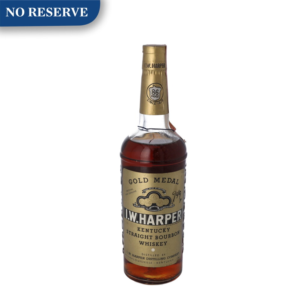 View full screen - View 1 of Lot 167. I.W. Harper 6 Year Old Gold Medal 86 proof NV (1 4/5 QUART).