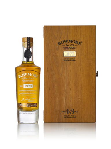 View full screen - View 1 of Lot 6054. Bowmore Aged 43 Years 43.2 abv 1973 (1 BT70).