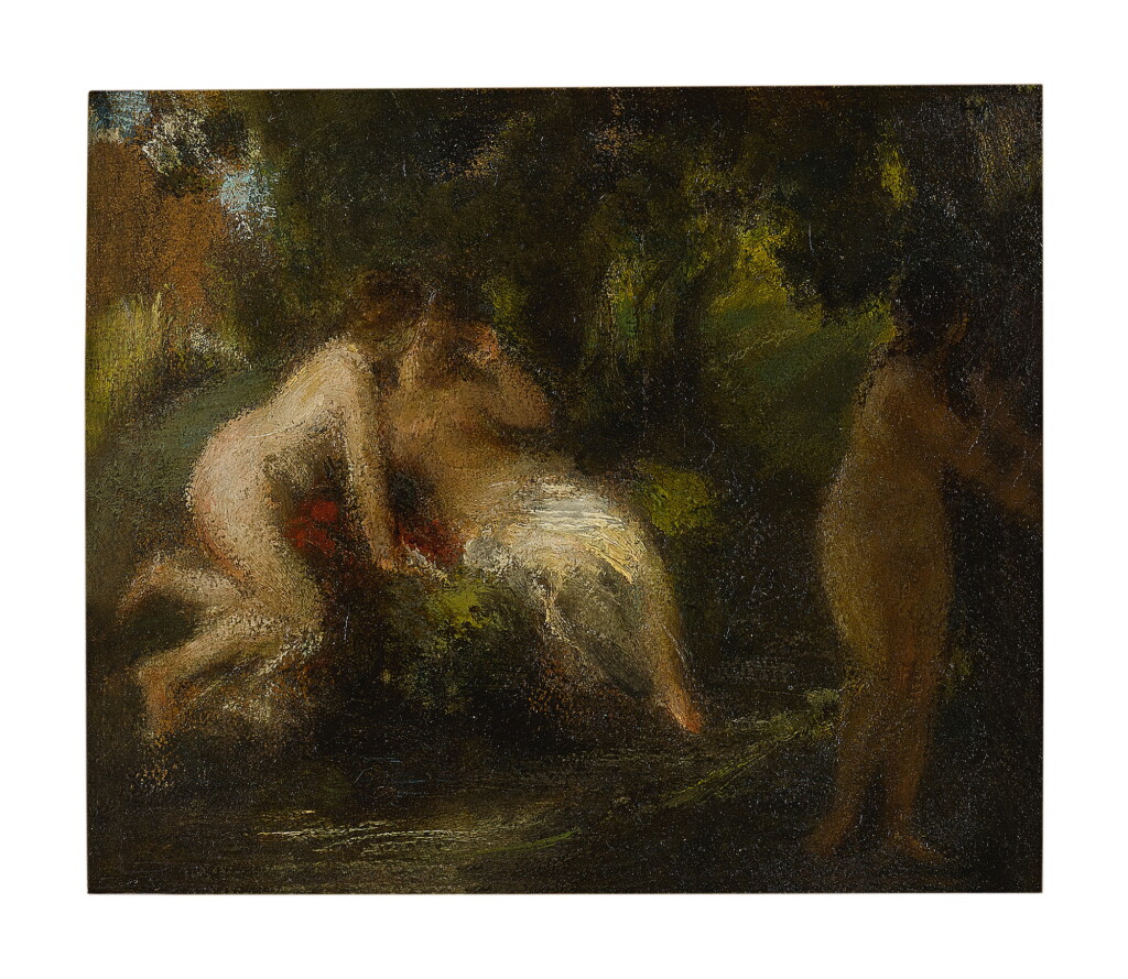 View full screen - View 1 of Lot 63. HENRI FANTIN-LATOUR | TROIS BAIGNEUSES.
